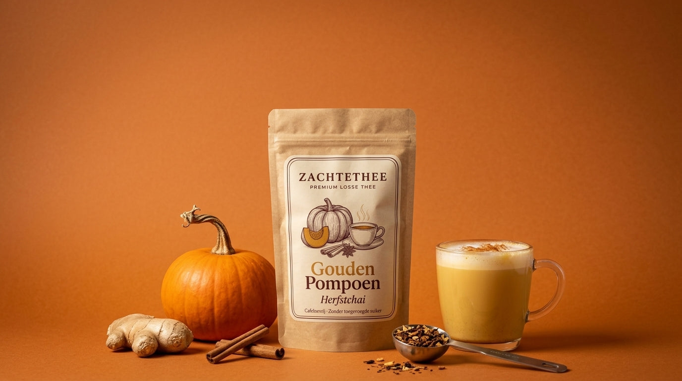 Gouden Pompoen — herfstchai met pompoen, gember en kaneel