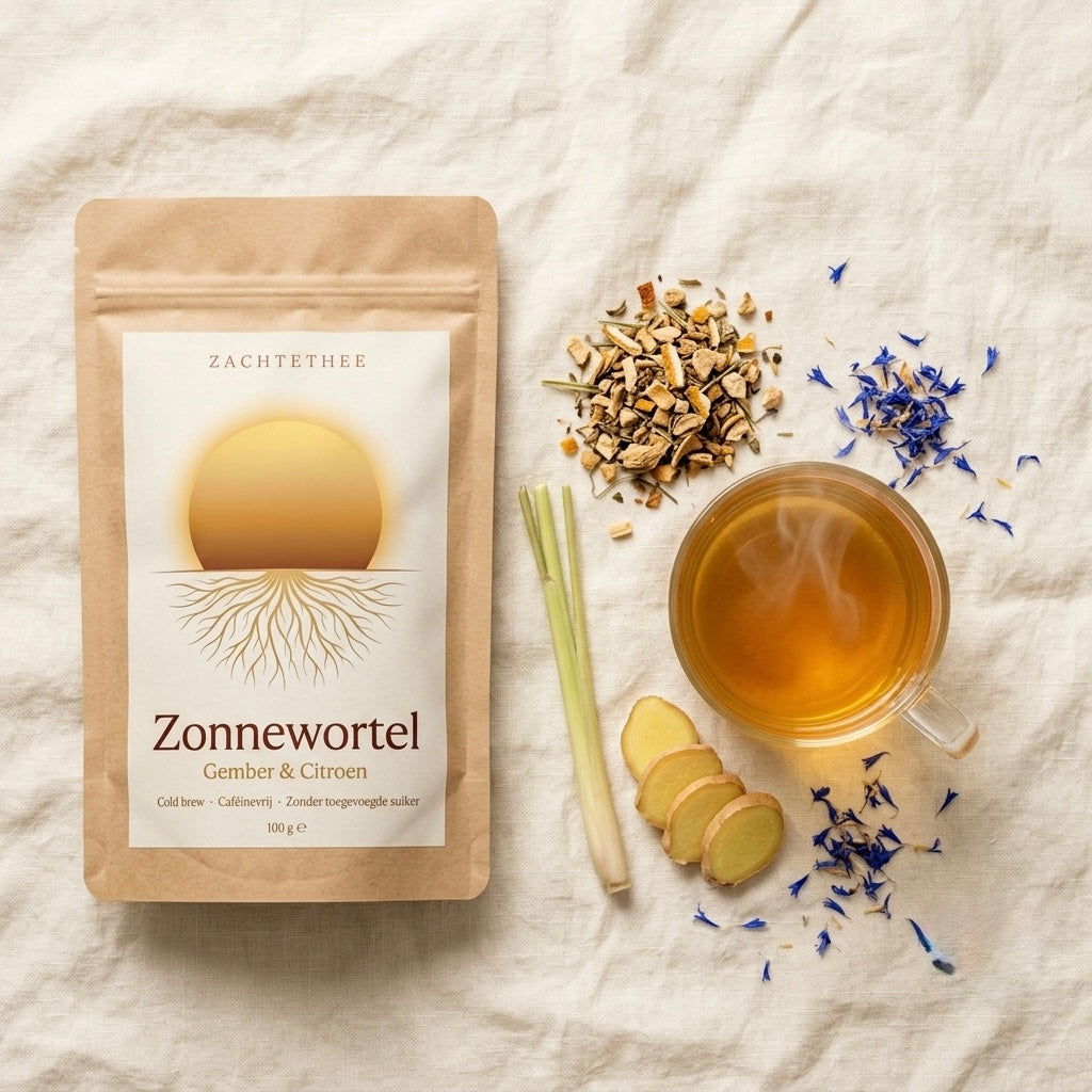 Zachtethee Zonnewortel — Gember & Citroen
